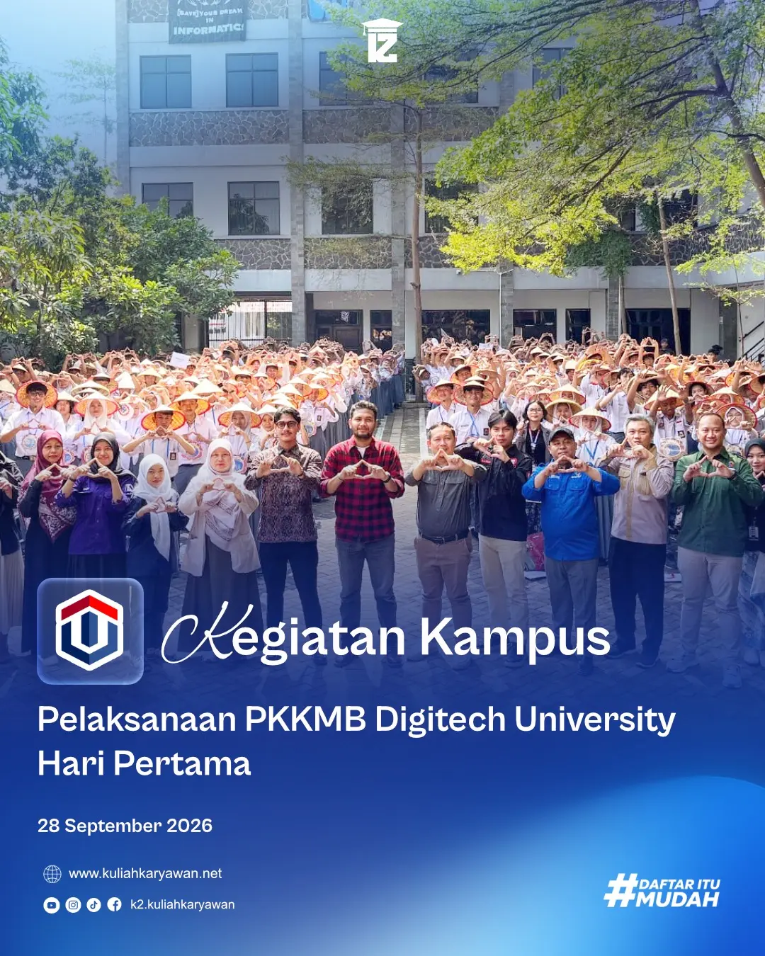 Kegiatan PKKMB Digitech University
